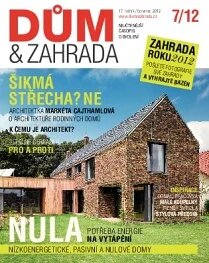 Obálka e-magazínu Dům a zahrada 7/2012