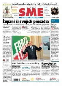 Obálka e-magazínu SME 1.10.2013