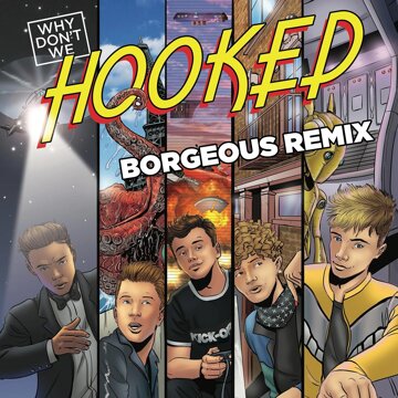 Obálka uvítací melodie Hooked (Borgeous Remix)