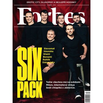 Obálka audioknihy Forbes duben 2019
