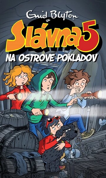 Obálka knihy Slávna päťka na ostrove pokladov