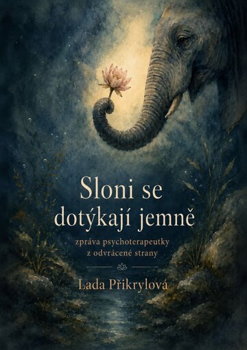 Obálka knihy Sloni se dotýkají jemně