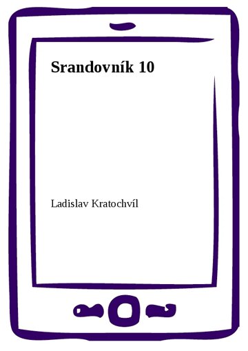 Obálka knihy Srandovník 10