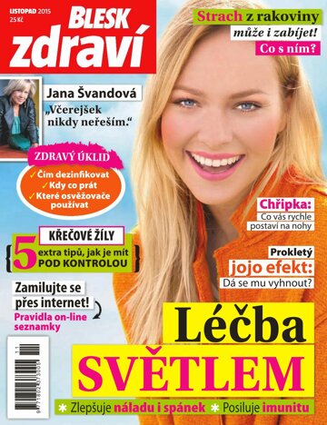 Obálka e-magazínu Blesk Zdraví 11/2015
