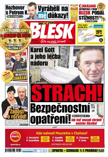 Obálka e-magazínu Blesk 6.11.2015