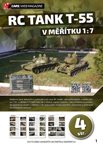 Obálka e-magazínu Tank T-55