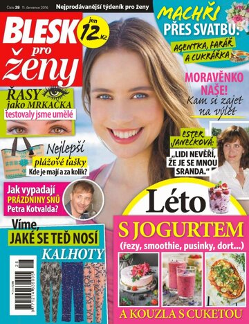 Obálka e-magazínu Blesk pro ženy 11.7.2016