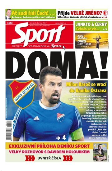 Obálka e-magazínu Sport 20.6.2017