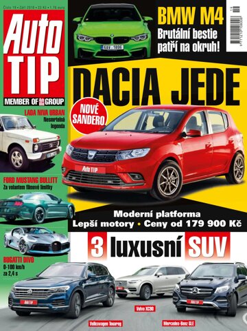 Obálka e-magazínu Auto TIP 19/2018
