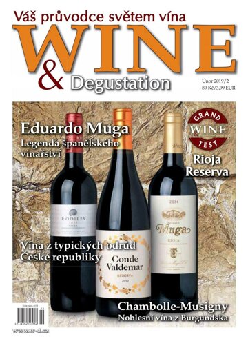 Obálka e-magazínu Wine and Degustation 2/2019