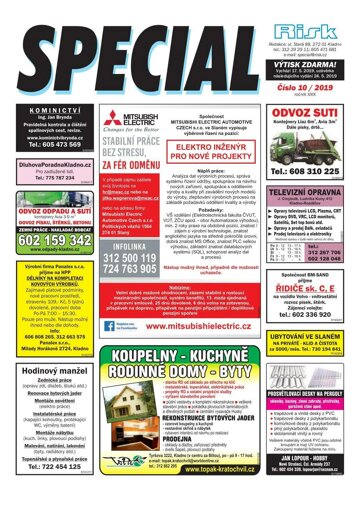 Obálka e-magazínu Special 10/2019