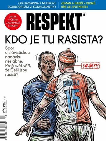 Obálka e-magazínu Respekt 15/2021