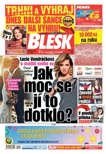 Obálka e-magazínu Blesk 25.9.2021