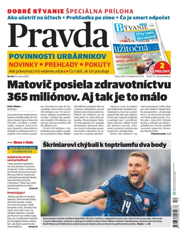 Obálka e-magazínu Pravda 23. 3. 2022