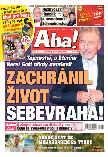 Obálka e-magazínu AHA! 25.4.2022