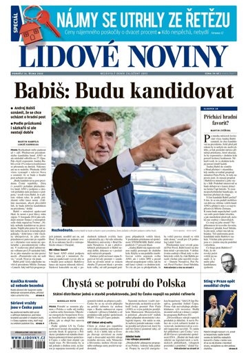 Obálka e-magazínu LN Regiony Morava - 31.10.2022