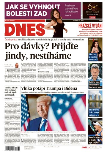 Obálka e-magazínu MF Dnes 10.11.2022