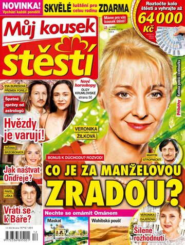 Obálka e-magazínu Můj kousek štěstí 12/22