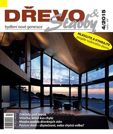 Obálka e-magazínu DŘEVO&stavby 4/2015