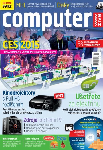 Obálka e-magazínu Computer 3/2015