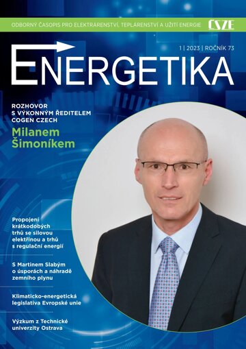 Obálka e-magazínu Energetika 1/2023