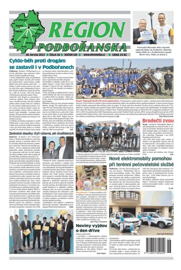 Obálka e-magazínu Region Podbořanska 26/23