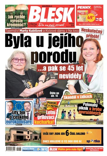 Obálka e-magazínu Blesk 12.6.2024