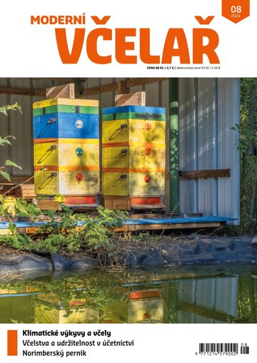 Obálka e-magazínu Moderní Včelař 8/2024