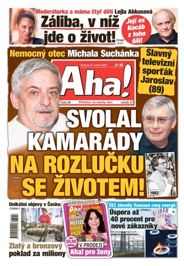 Obálka e-magazínu AHA! 31.1.2026