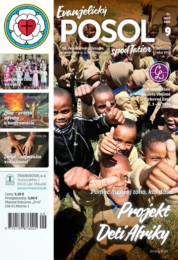 Obálka e-magazínu Evanjelický posol spod Tatier 9/2026