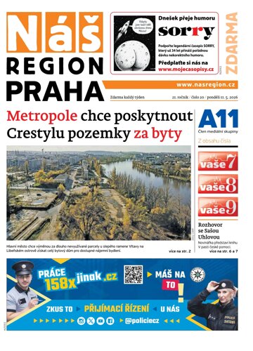 Obálka e-magazínu Náš Region - Praha 20/2026