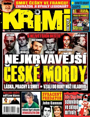 Obálka e-magazínu Krimi revue 6/2026