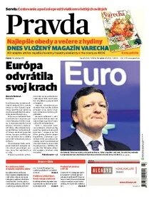 Obálka e-magazínu Pravda 28.10.2011