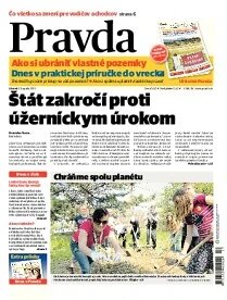 Obálka e-magazínu Pravda 23. 4. 2013