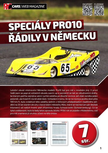 Obálka e-magazínu SPECIÁLY PRO10 ŘÁDILY V NĚMECKU