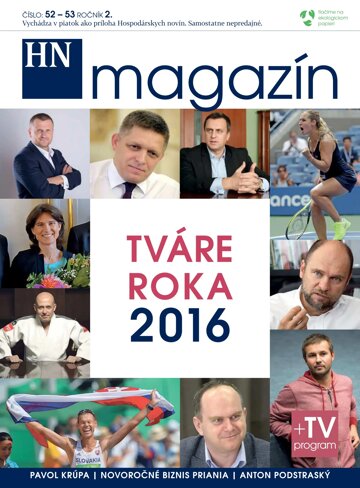 Obálka e-magazínu Prílohy HN magazín 52-53