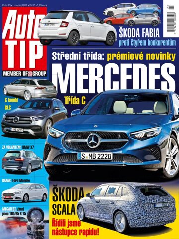 Obálka e-magazínu Auto TIP 23/2018