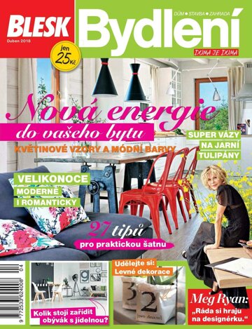 Obálka e-magazínu Blesk Bydlení 4/2018