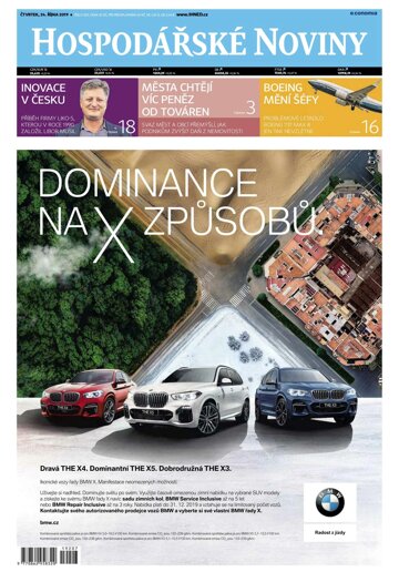 Obálka e-magazínu Hospodářské noviny 207 - 24.10.2019