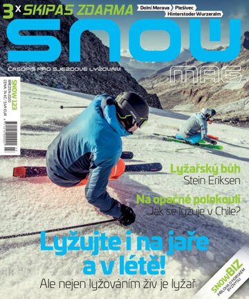 Obálka e-magazínu SNOW 123 - březen 2020