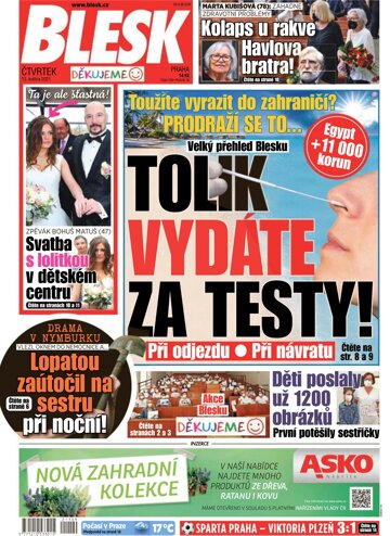 Obálka e-magazínu Blesk 13.5.2021