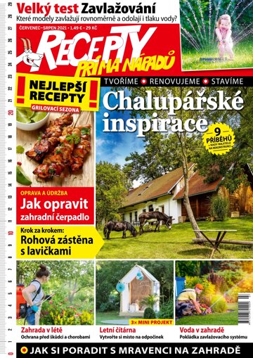 Obálka e-magazínu Recepty prima nápadů 7-8/2021