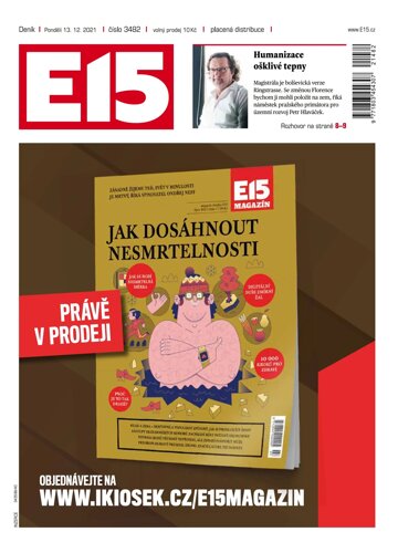 Obálka e-magazínu E15 - 13.12.2021