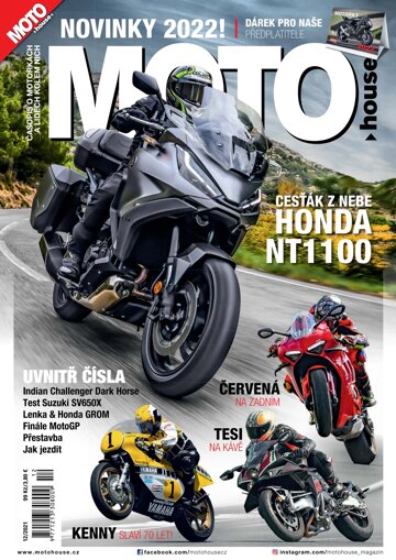 Obálka e-magazínu Motohouse 12/2021
