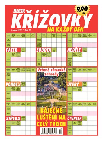 Obálka e-magazínu Blesk křížovky na každý den 31/2022