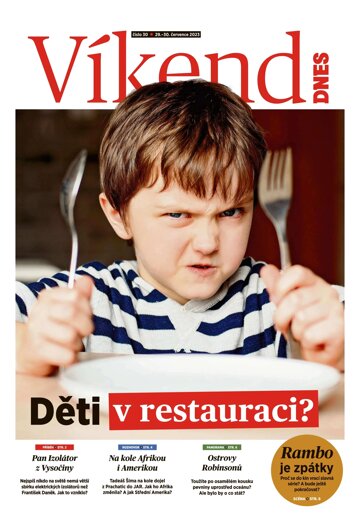 Obálka e-magazínu DNES+ Vysočina - 29.7.2023