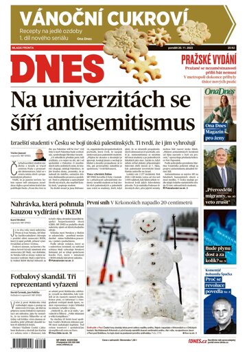 Obálka e-magazínu MF Dnes 20.11.2023