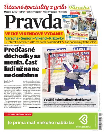 Obálka e-magazínu Pravda 10. 5. 2024