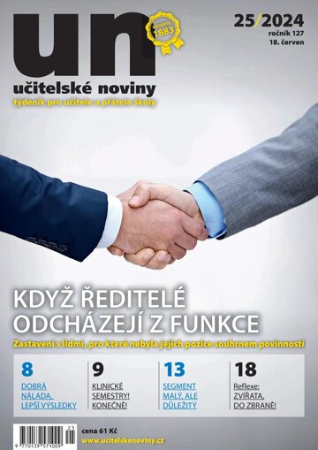 Obálka e-magazínu Učitelské noviny 25/2024