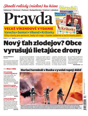 Obálka e-magazínu Pravda 24. 4. 2026